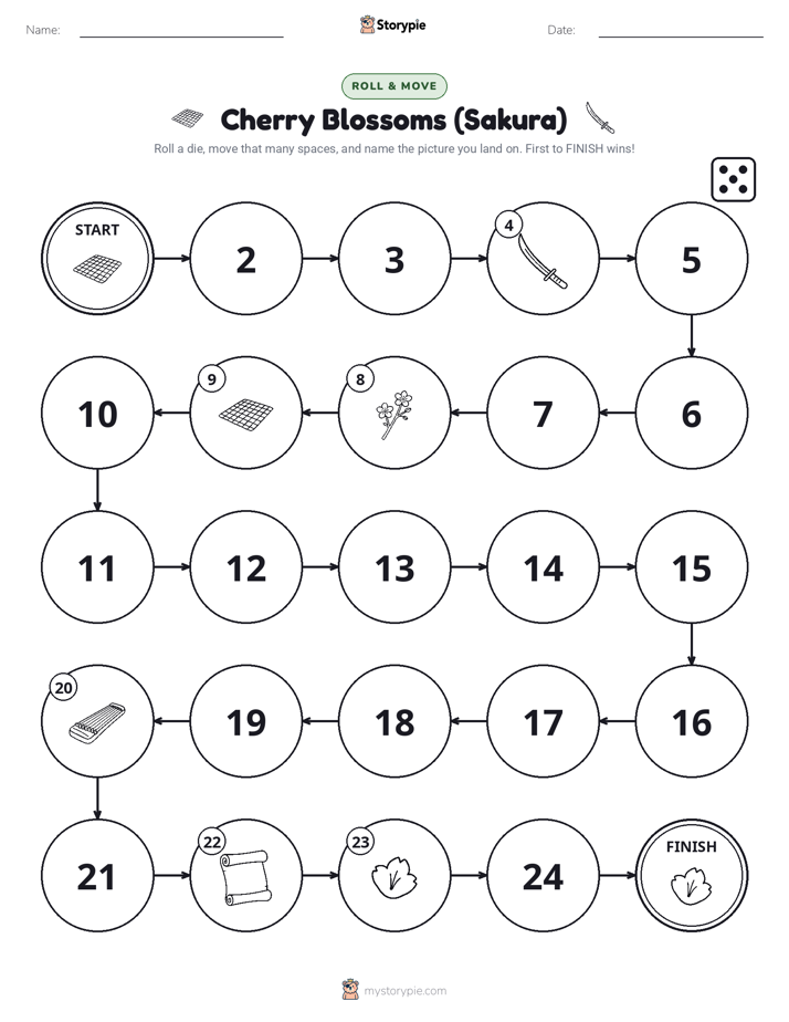 Roll & Move Game