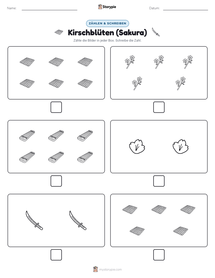 Zählen & Schreiben