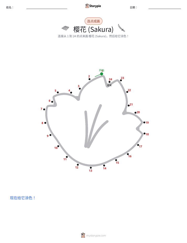 连点成线