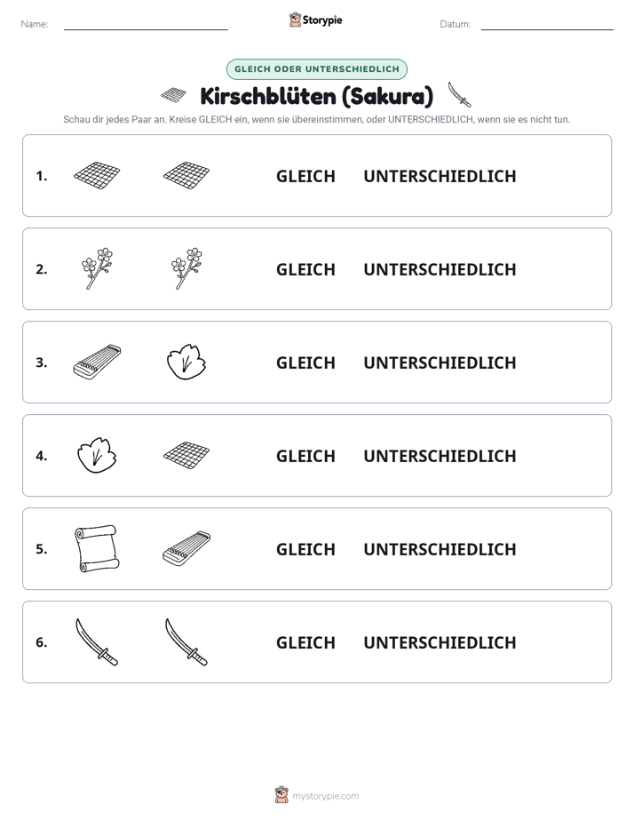 Gleich oder Anders