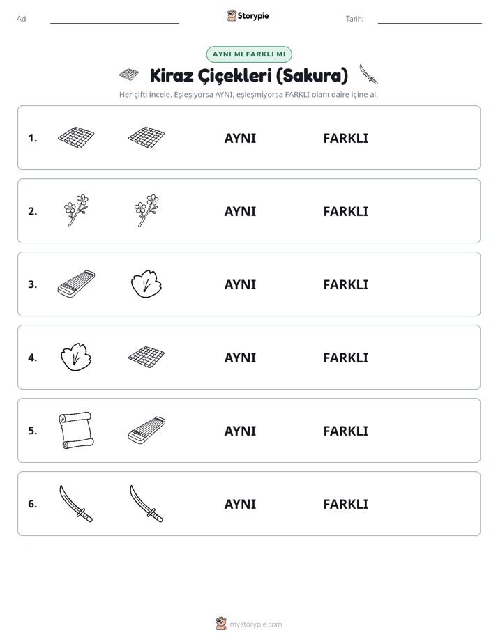 Aynı mı Farklı mı