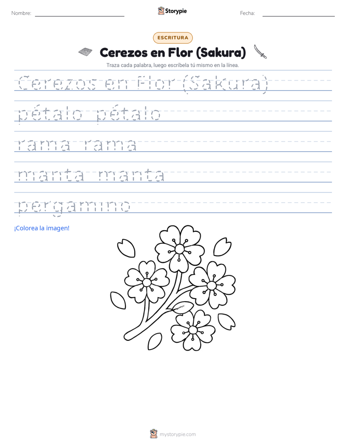 Práctica de Escritura