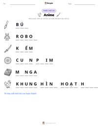 Xem trước tài liệu in sẵn Anime