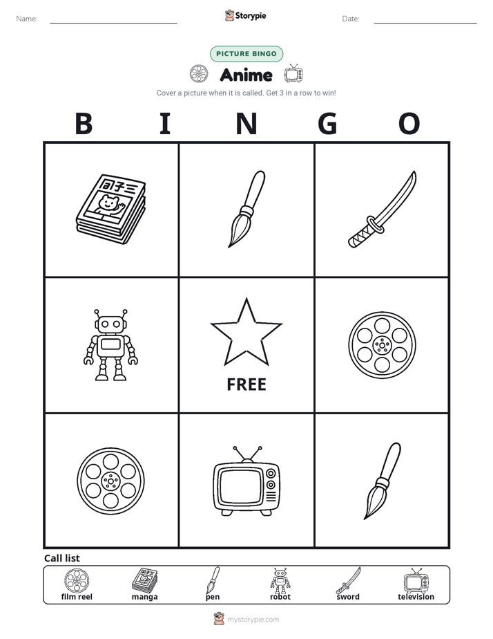 Picture Bingo