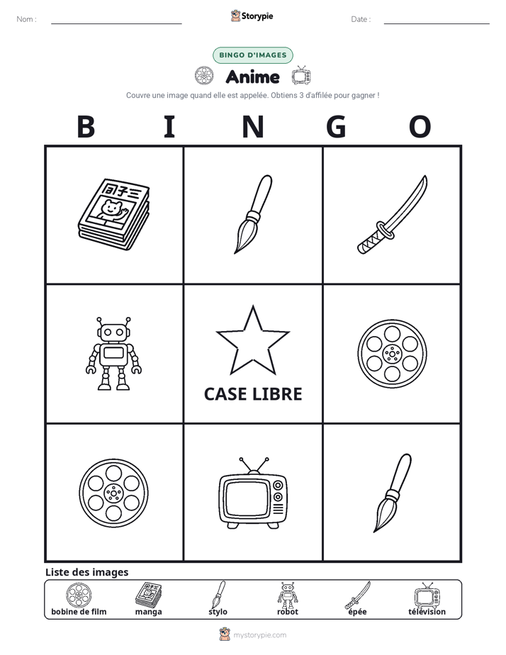 Bingo d'Images