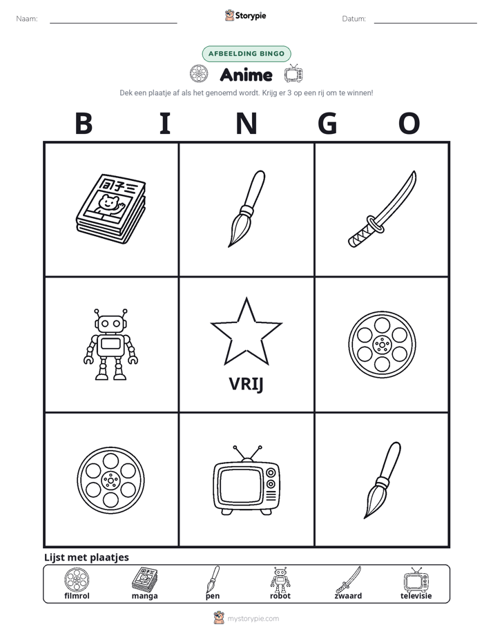 Afbeelding Bingo