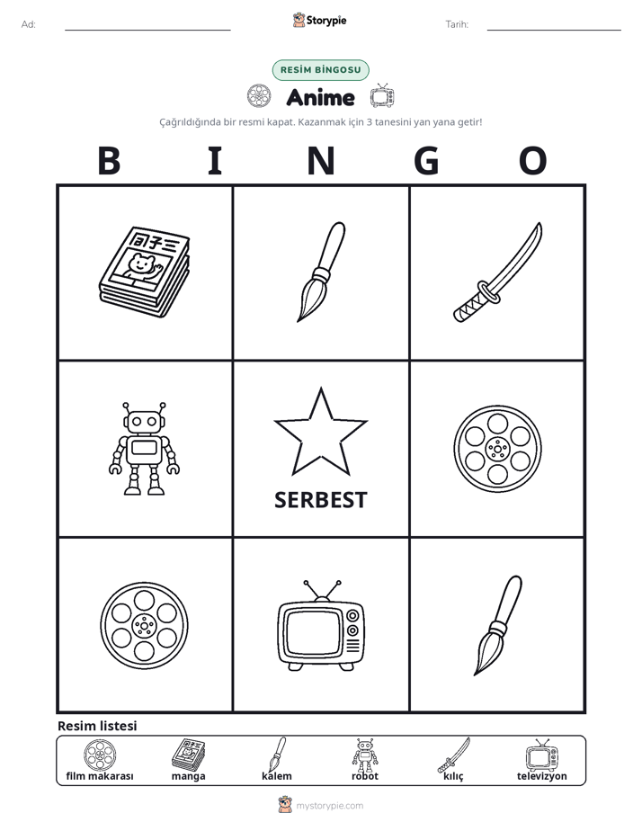Resim Bingo