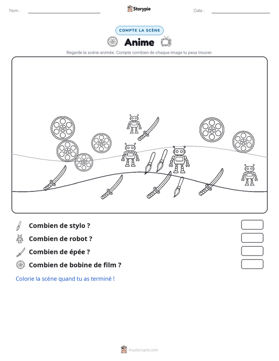 Scène de Comptage