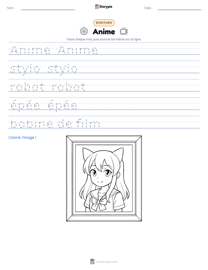 Pratique d'écriture