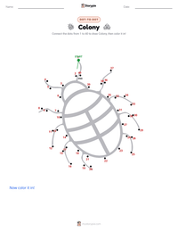Colony printable worksheet preview