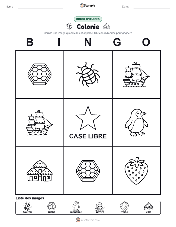 Bingo d'Images