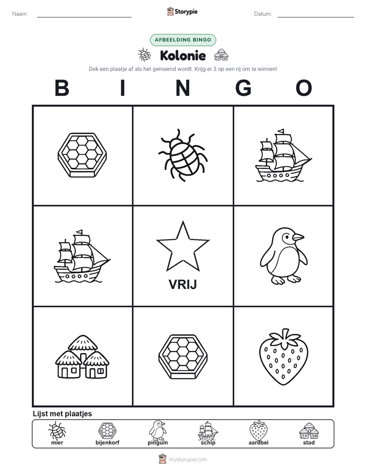 Afbeelding Bingo