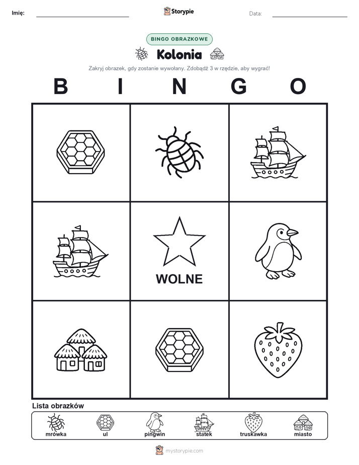Bingo obrazkowe