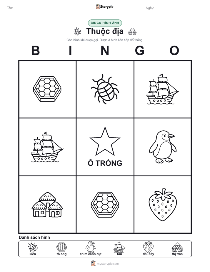 Bingo Hình Ảnh