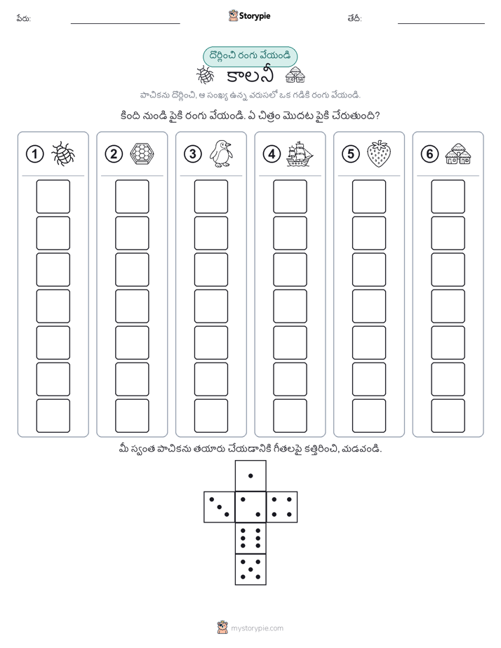 రోల్ & రంగు