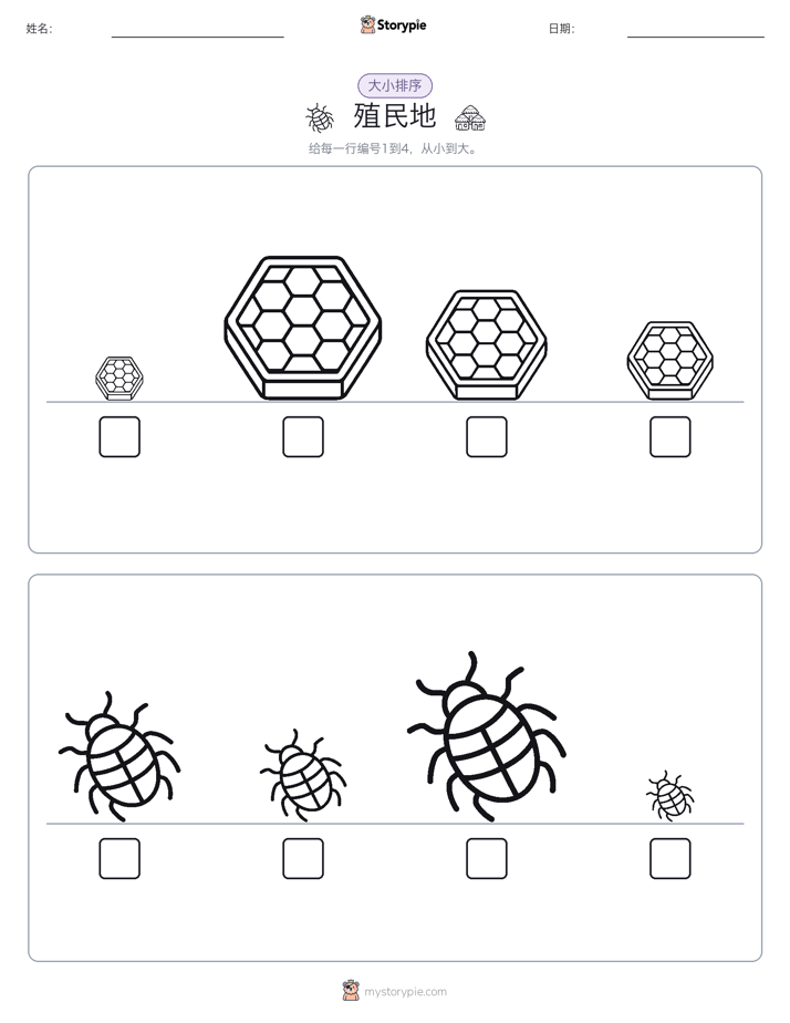 大小排序
