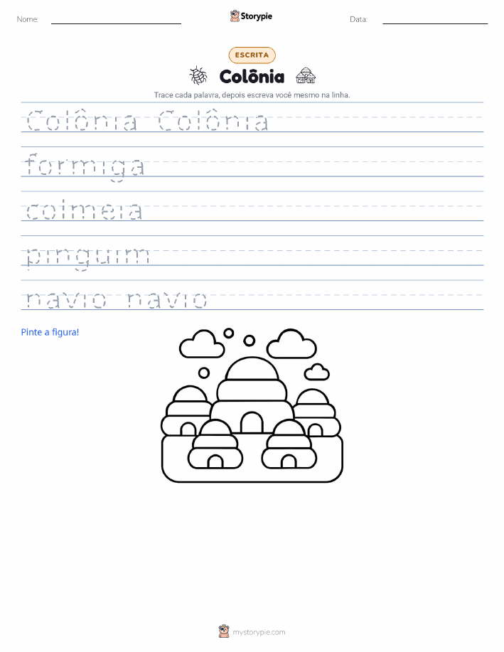 Prática de Escrita