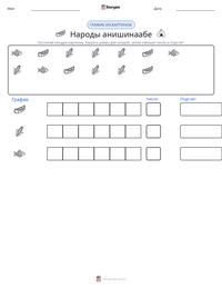 Народы анишинаабе предварительный просмотр распечатываемого рабочего листа