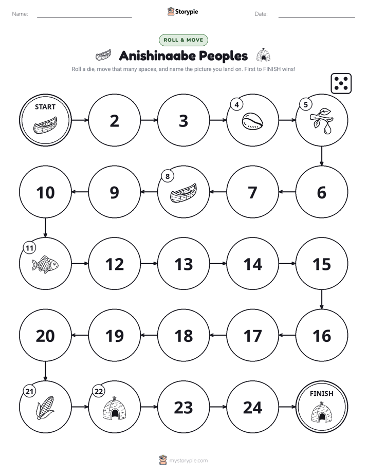 Roll & Move Game