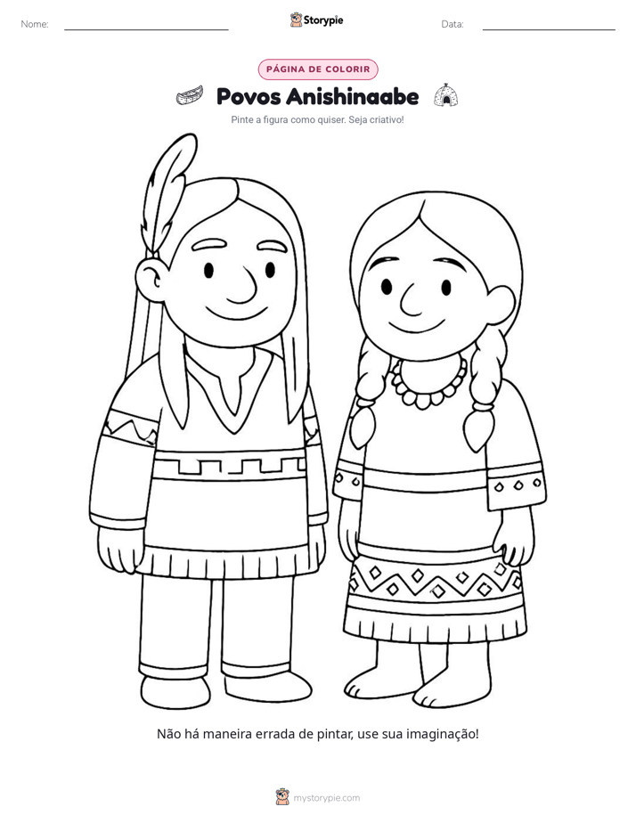 Página para colorir