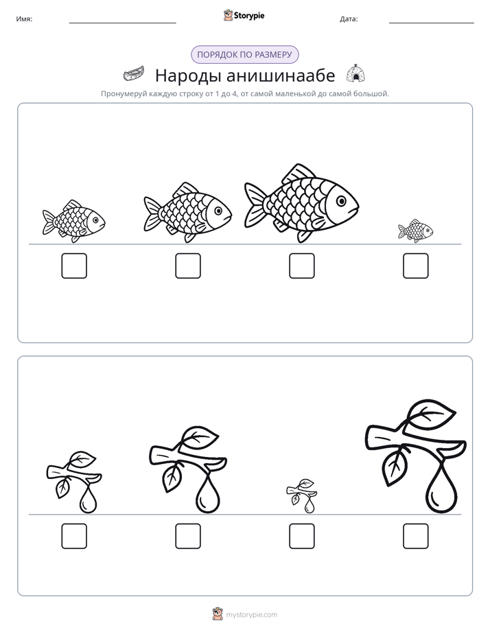 Размеры в порядке