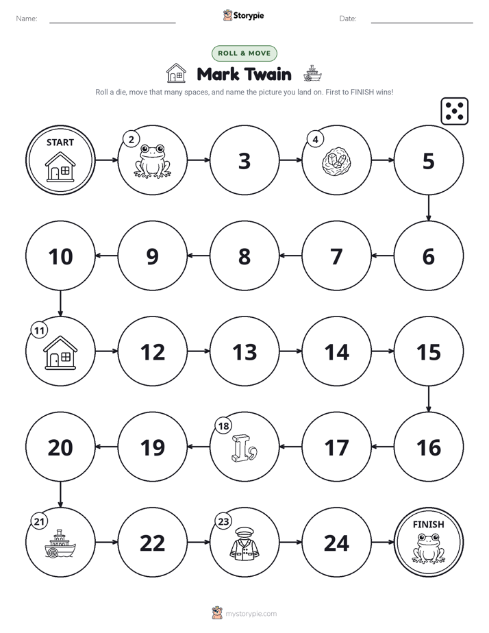 Roll & Move Game