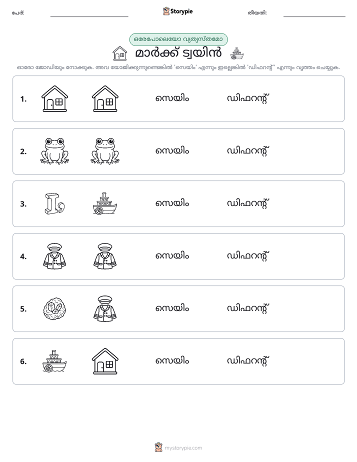 ഒന്നോ വ്യത്യാസമോ