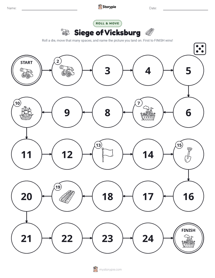 Roll & Move Game