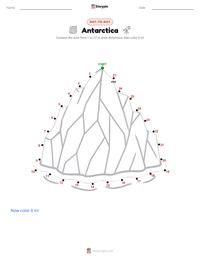 Antarctica printable worksheet preview