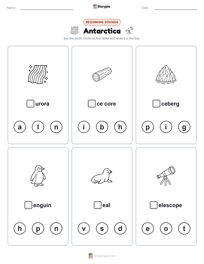 Beginning Sounds