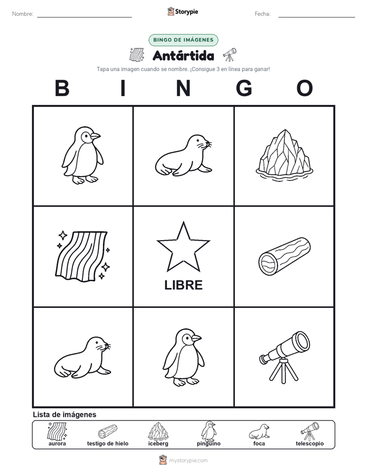 Bingo de Imágenes