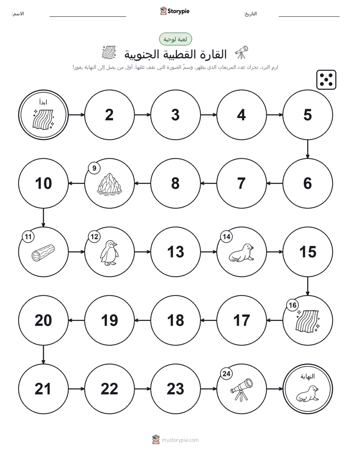 لعبة لف و تحرك