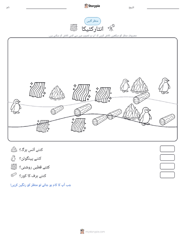 گنتی کا منظر