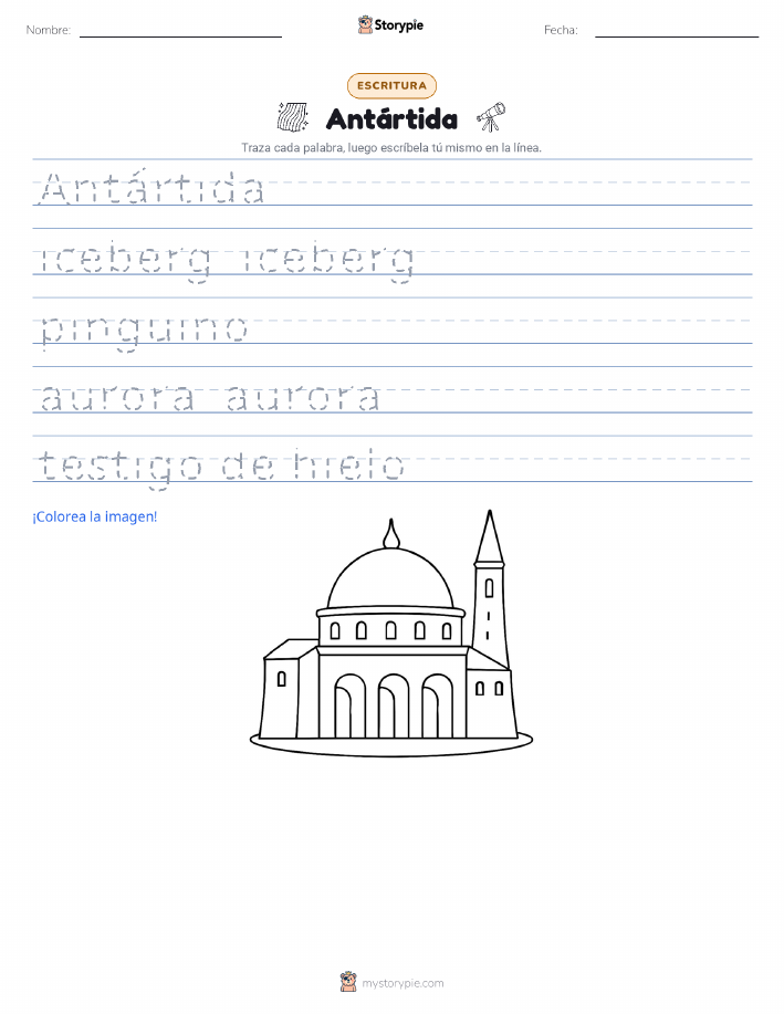 Práctica de Escritura