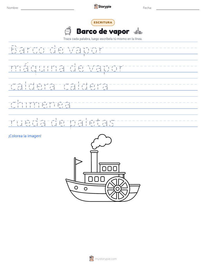 Práctica de Escritura