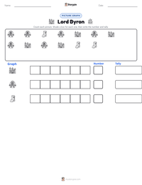 Lord Byron printable worksheet preview