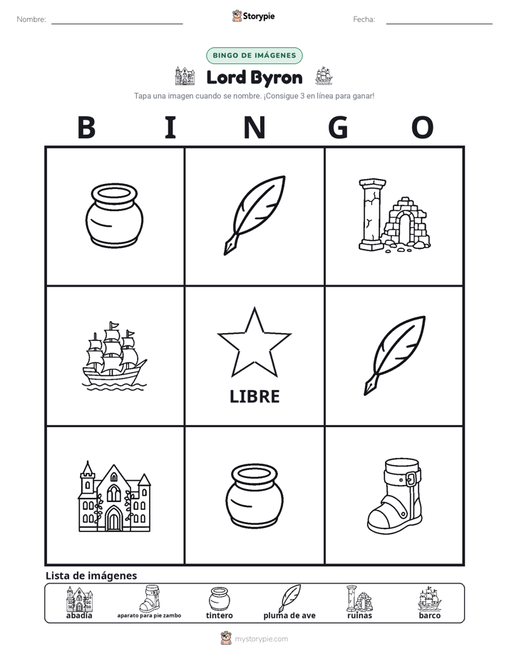 Bingo de Imágenes