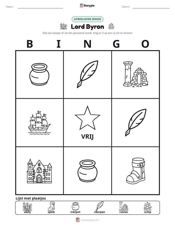 Afbeelding Bingo