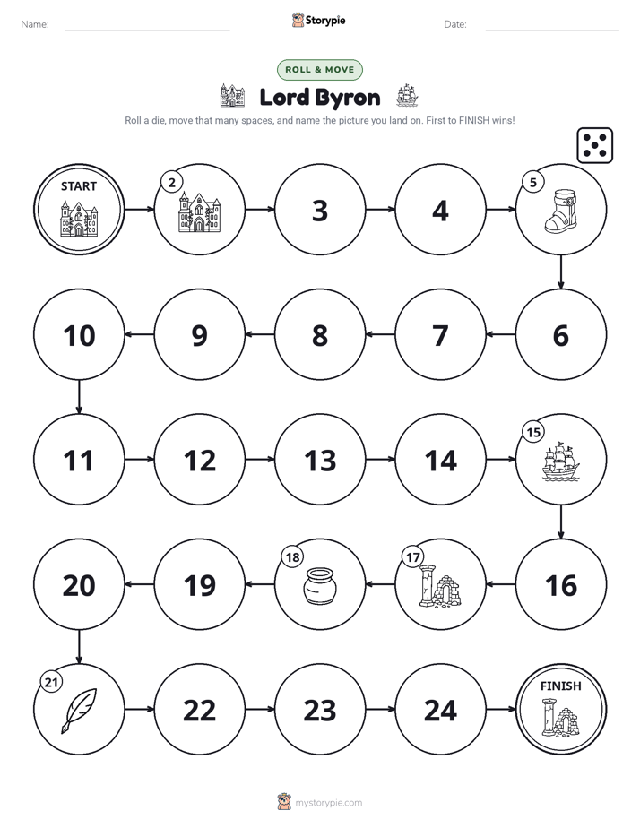 Roll & Move Game