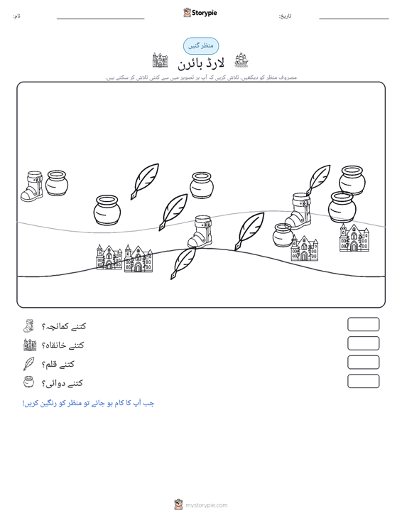 گنتی کا منظر
