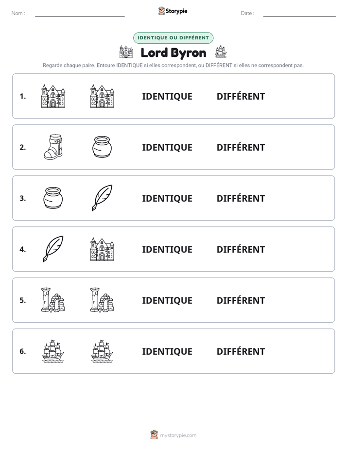Identique ou Différent