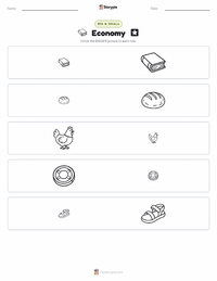 Economy printable worksheet preview