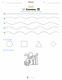 Economy printable worksheet preview