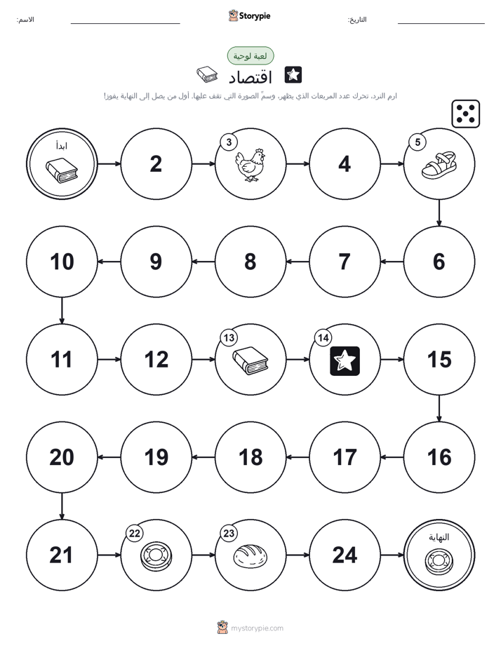 لعبة لف و تحرك