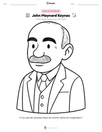 Aperçu de la feuille de travail imprimable John Maynard Keynes