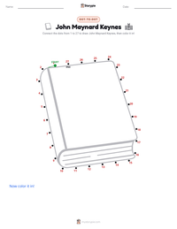 John Maynard Keynes printable worksheet preview