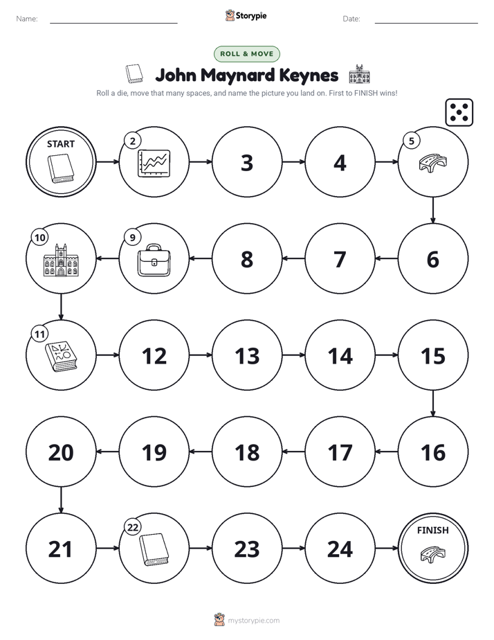 Roll & Move Game