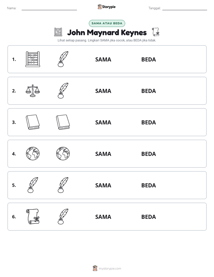 Sama atau Berbeda