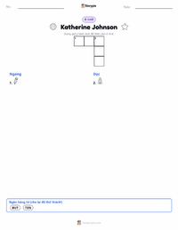 Xem trước tài liệu in sẵn Katherine Johnson