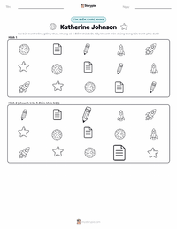 Xem trước tài liệu in sẵn Katherine Johnson